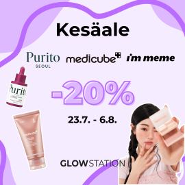 Kesäale: Purito, Medicube ja I'm Meme -20%