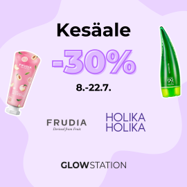 Kesäale: Frudia & Holika Holika -30%