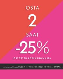 tarjous koskee normaalihintaisia tuotteita.