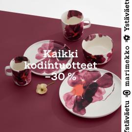 Kodintuotteet -30%