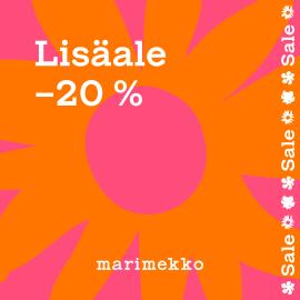 Muodin syysale päättyy pian, ja nyt saat kaikista aletuotteista 20 %:n lisäalennuksen.