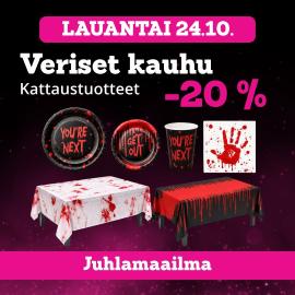 Veriset kauhu kattaustuotteet -20 %