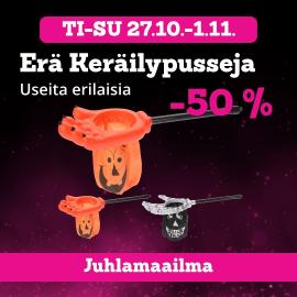 Erä Keräilypusseja -50 %
