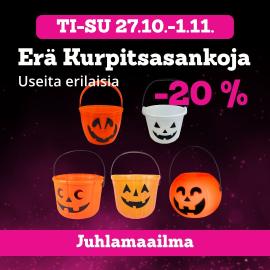 Erä Kurpitsasankoja -20 %