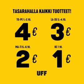 Tasarahapäivät UFF:illa