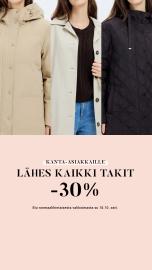 Lähes kaikki takit -30%